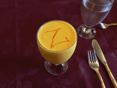 One of our most popular drinks - Mango Lassi